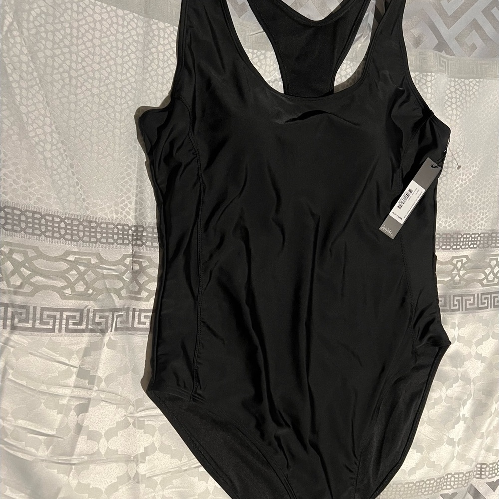 BRAND NEW -Nicole Miller Women’s Racer Back Bathing Suit. Size 2X. NWT - Picture 3 of 8